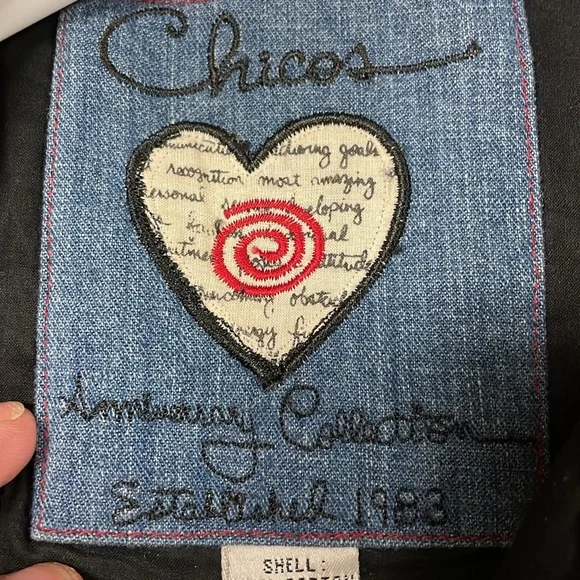 Chico’s Tapestry Look Jacket Size (3) (XL) Mint Condition - Picture 2 of 10